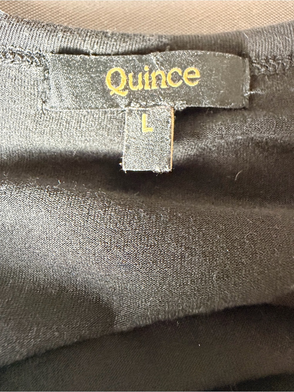 Quince Tencel Lyocell Jersey Tank Maxi Dress Black Large Minimalist Casual - Picture 10 of 11